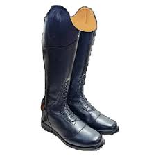 Heritage Elite Leather Field Boots – Professional Tall Riding Boots with Artisan Brogue Detailing, High Spanish Arch, and Technical Grip Sole
