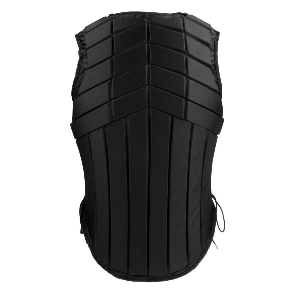 Professional Tier 3 Equestrian Body Protector – High-Impact Articulated Safety Vest with Shock-Absorbing EVA Padding and Side-Lace Adjustment